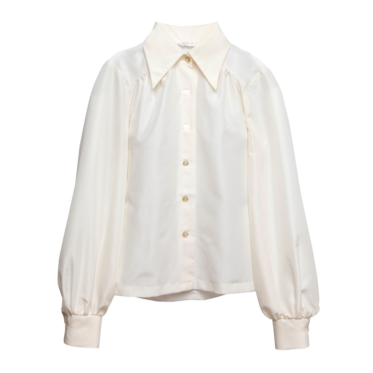 Vintage, 1970s, Pointed Collar, Bishop Sleeves