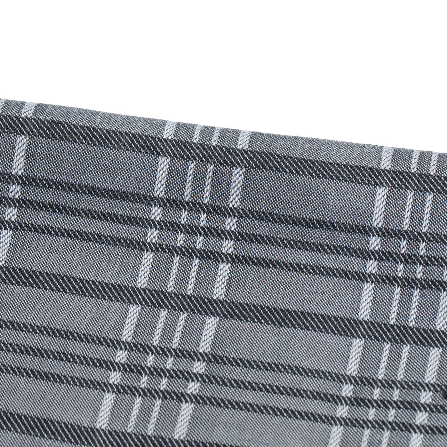 80s, Graph Plaid, Plain Weave Twill Combination, Yarn-Dyed