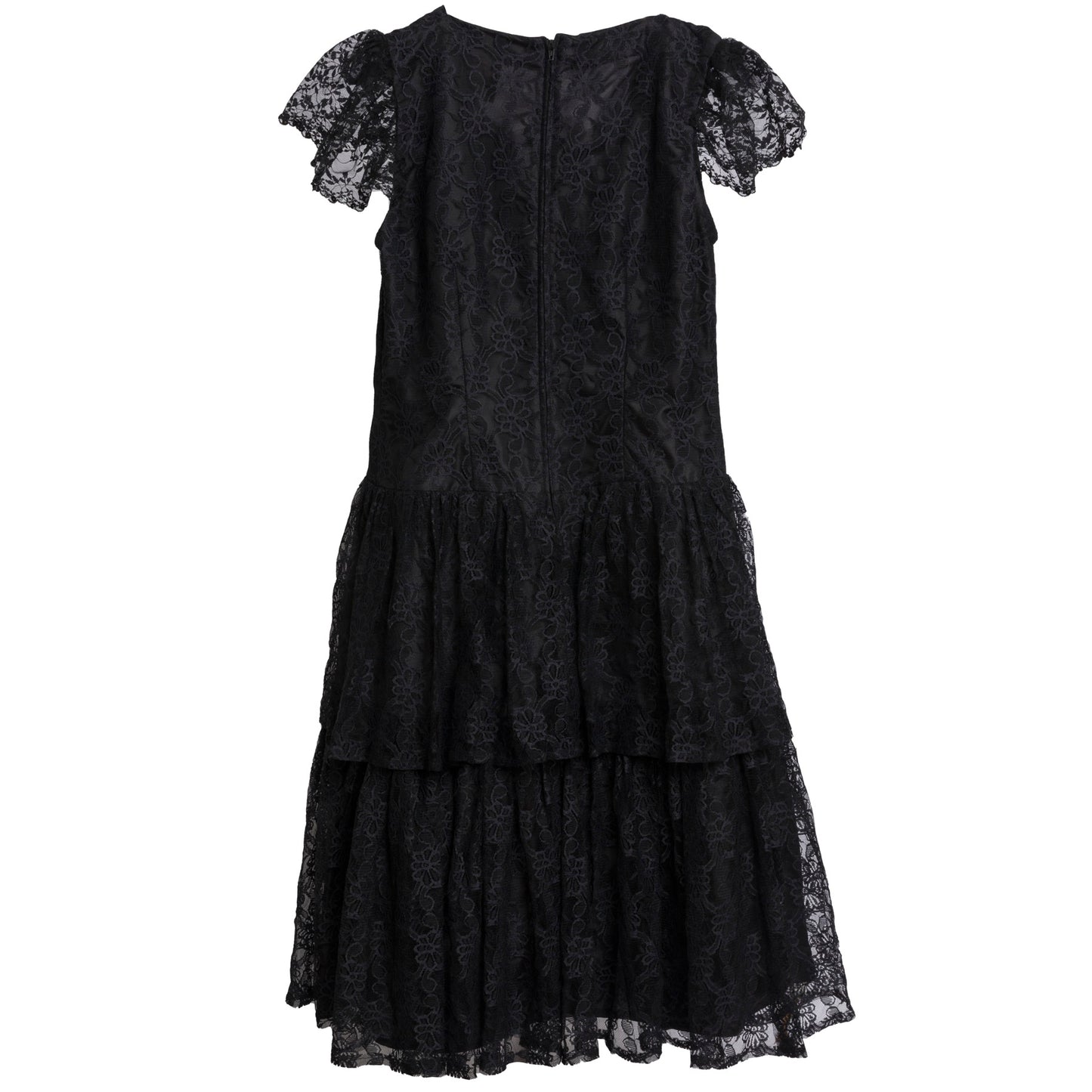 Tulle Mesh Polyamide Floral Sequin Renaissance Midi Dress