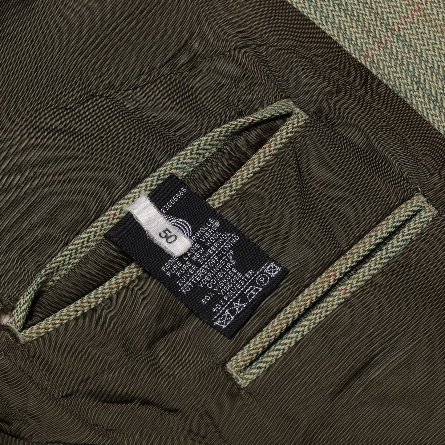 Vintage, 1980s, Private-Label, Herringbone Twill, Ruralist