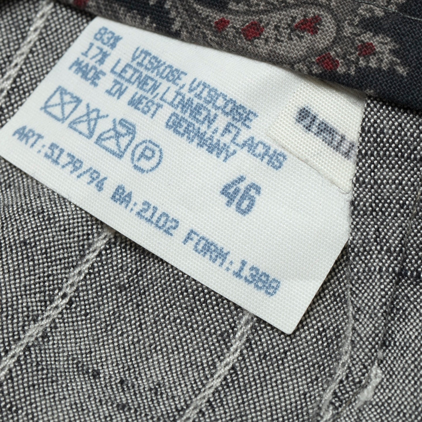 80s, Slubbed Viscose Linen, Shadow Stripe, Neo-Dandy