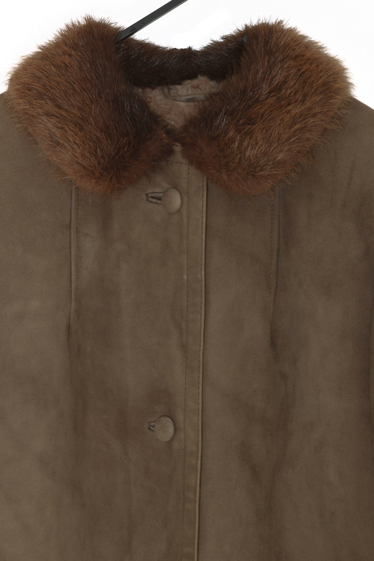 Vintage, 1960s, Suede, Mink