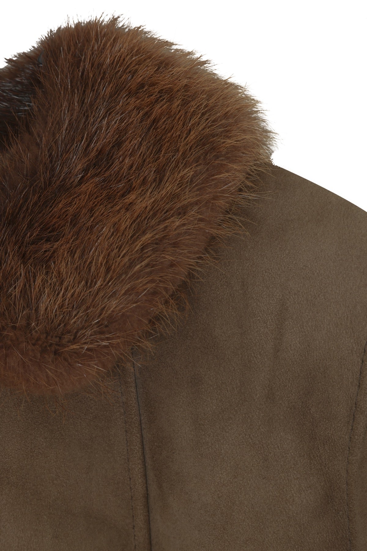Vintage, 1960s, Suede, Mink