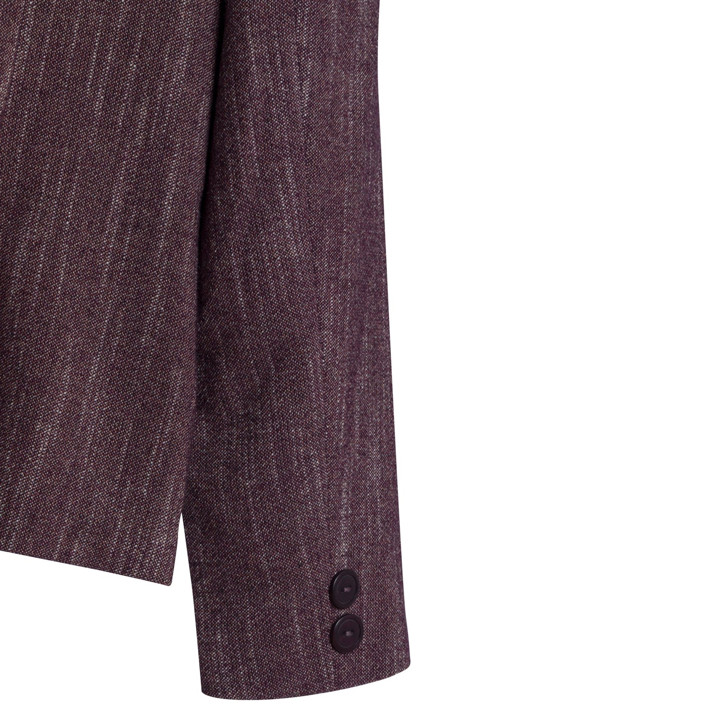 Barleycorn Tweed Wool Blend Cloverleaf Blazer