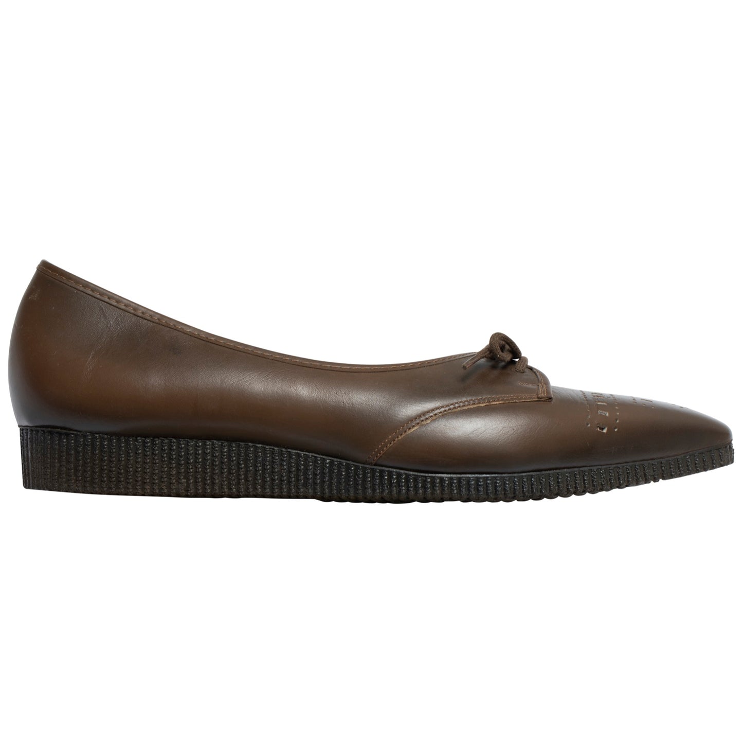 70s, Vulcanized Outsole, Low Wedge, Blind-Laced Vamp, Hybrid