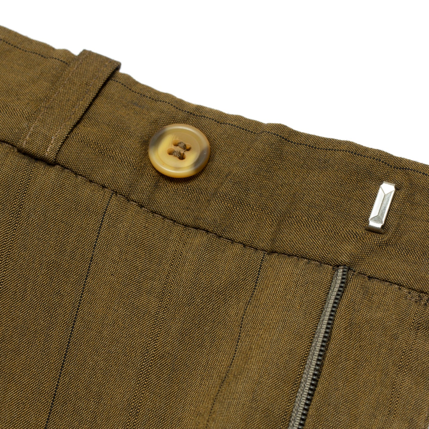 Vintage, 1970s, Oxford Cloth, Summer-Weight, Cuffed Hems