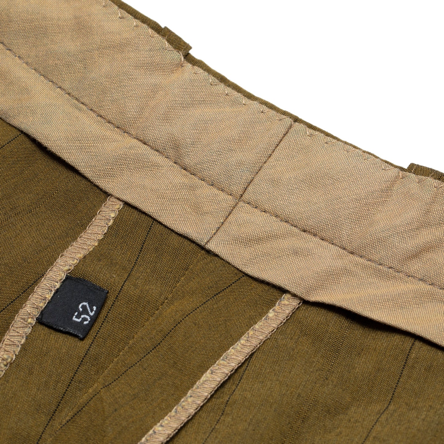 Vintage, 1970s, Oxford Cloth, Summer-Weight, Cuffed Hems