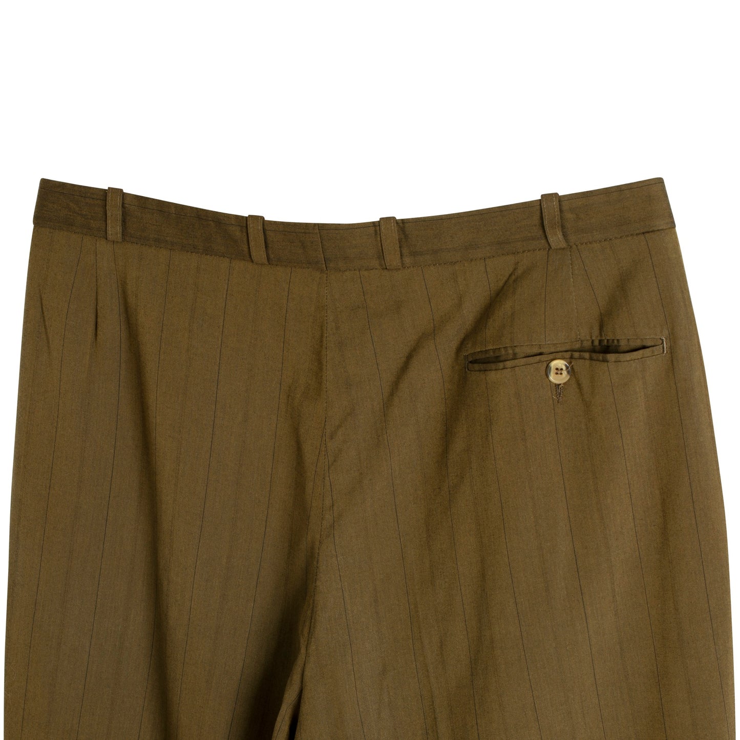 Vintage, 1970s, Oxford Cloth, Summer-Weight, Cuffed Hems