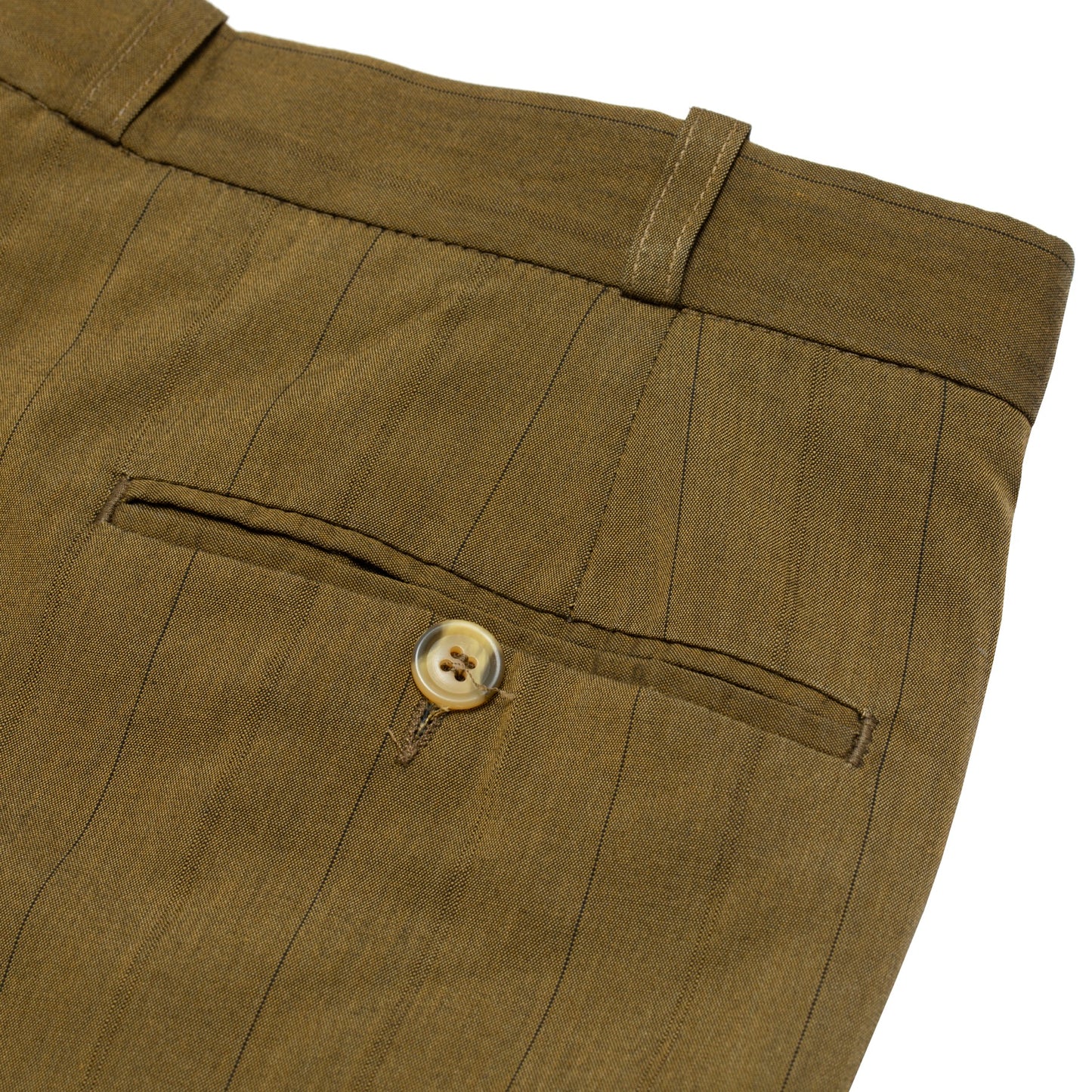 Vintage, 1970s, Oxford Cloth, Summer-Weight, Cuffed Hems