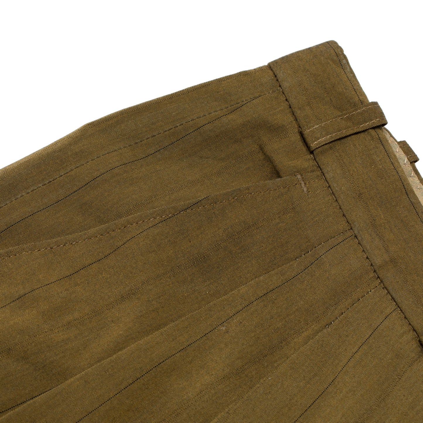 Vintage, 1970s, Oxford Cloth, Summer-Weight, Cuffed Hems
