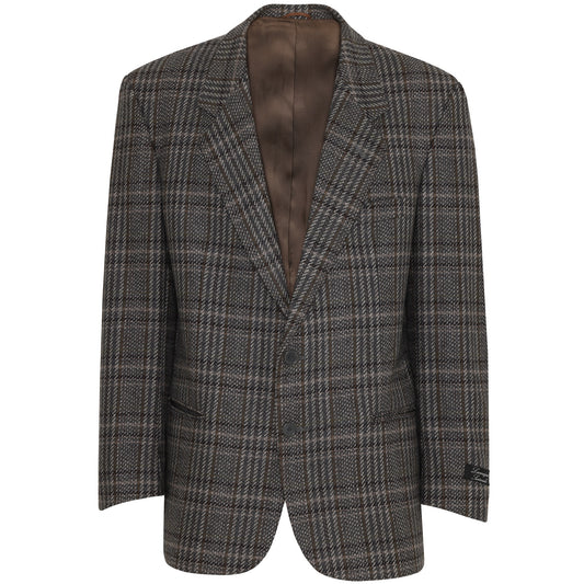 90s, Darill Oates 1897, Zigzag Weave, 70/30 Wool-Cashmere, Highland Tweed