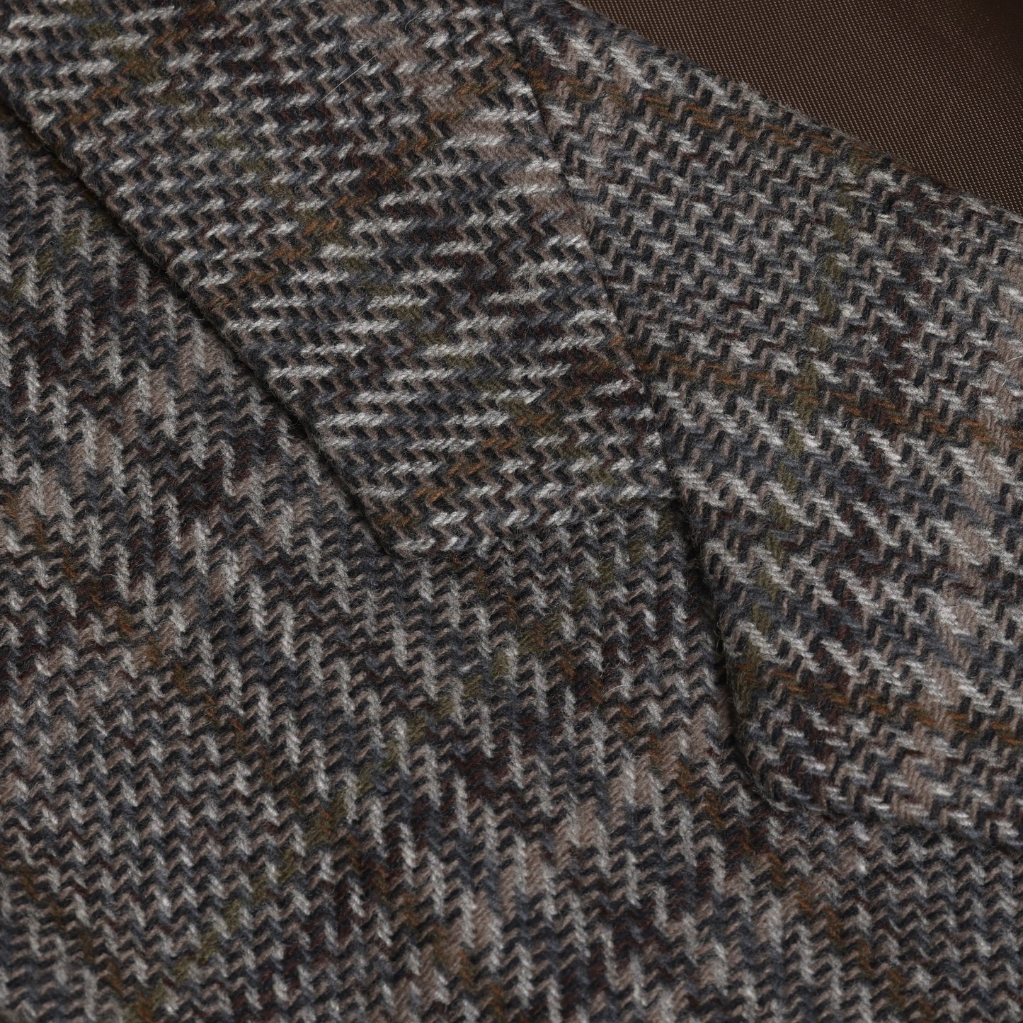 90s, Darill Oates 1897, Zigzag Weave, 70/30 Wool-Cashmere, Highland Tweed