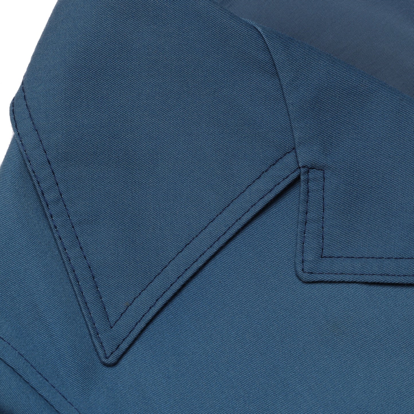 Vintage, 1970s, Pointed Collar, Double Topstitching