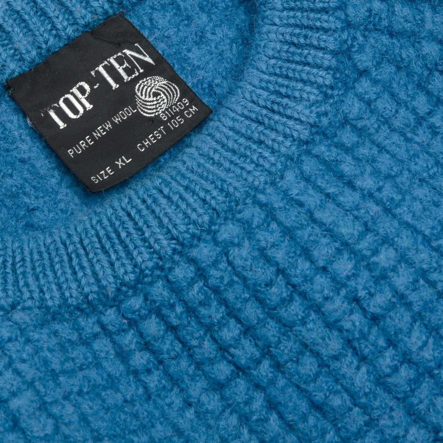 70s, Woolmark, High GSM, Waffle Knit, Thermal