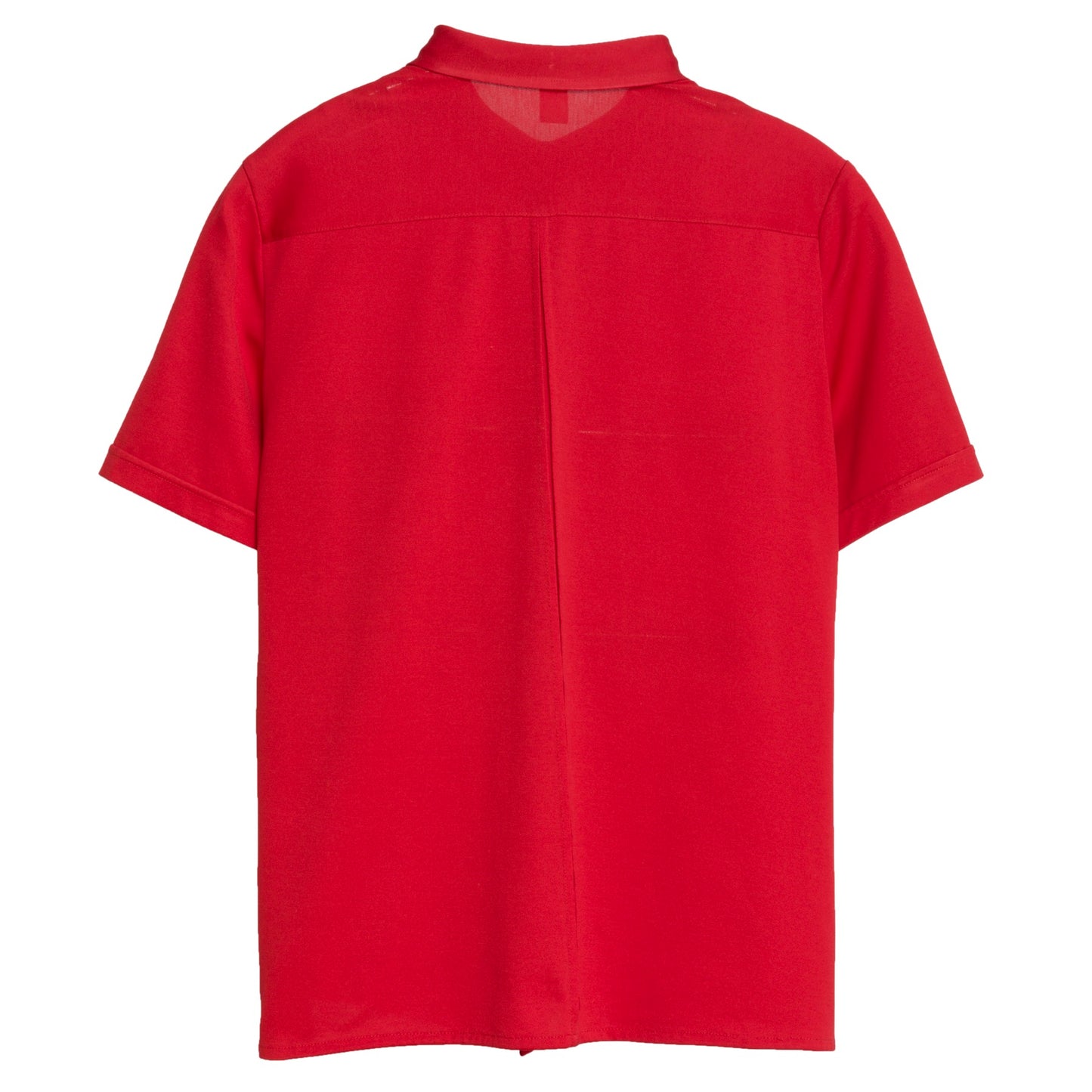 Jersey Knit Slot Seam Polo Shirt