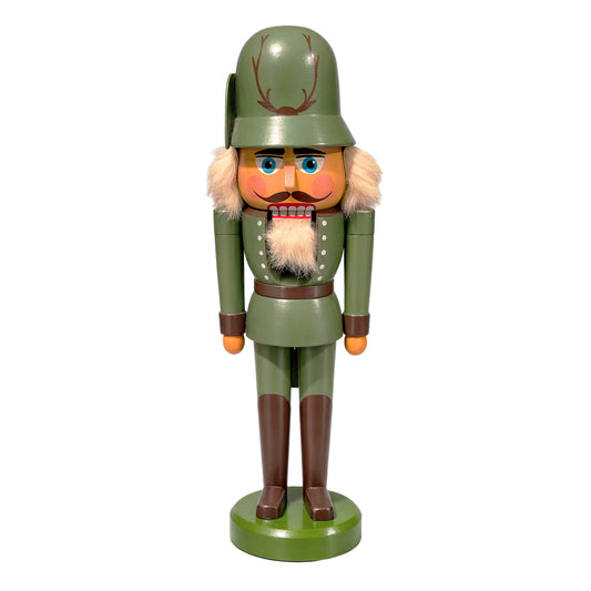 Uniformed Forester Nutcracker, Lever-Action Composite Construction, GDR-era