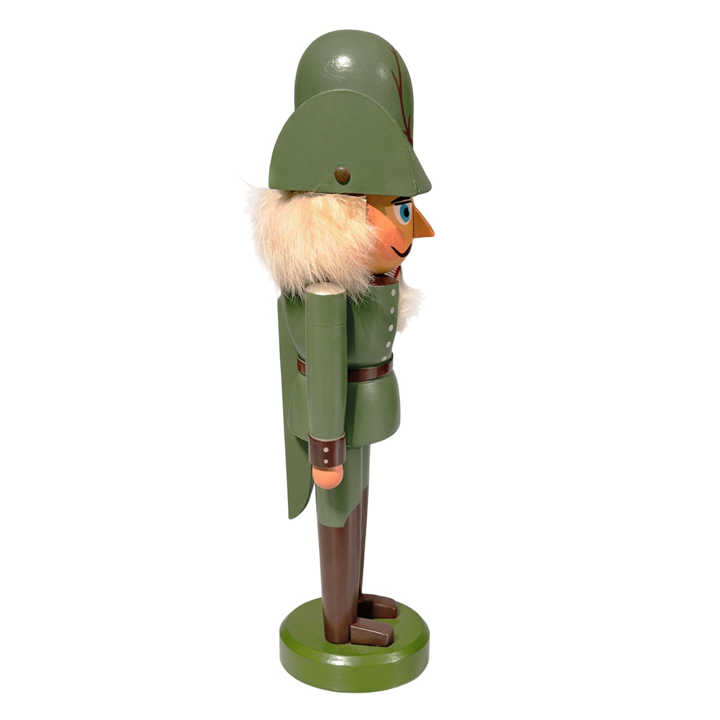 Uniformed Forester Nutcracker, Lever-Action Composite Construction, GDR-era