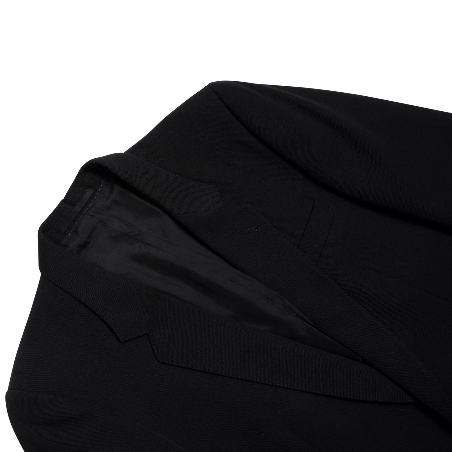 Gabardine Weave Tailored Suit Jacket