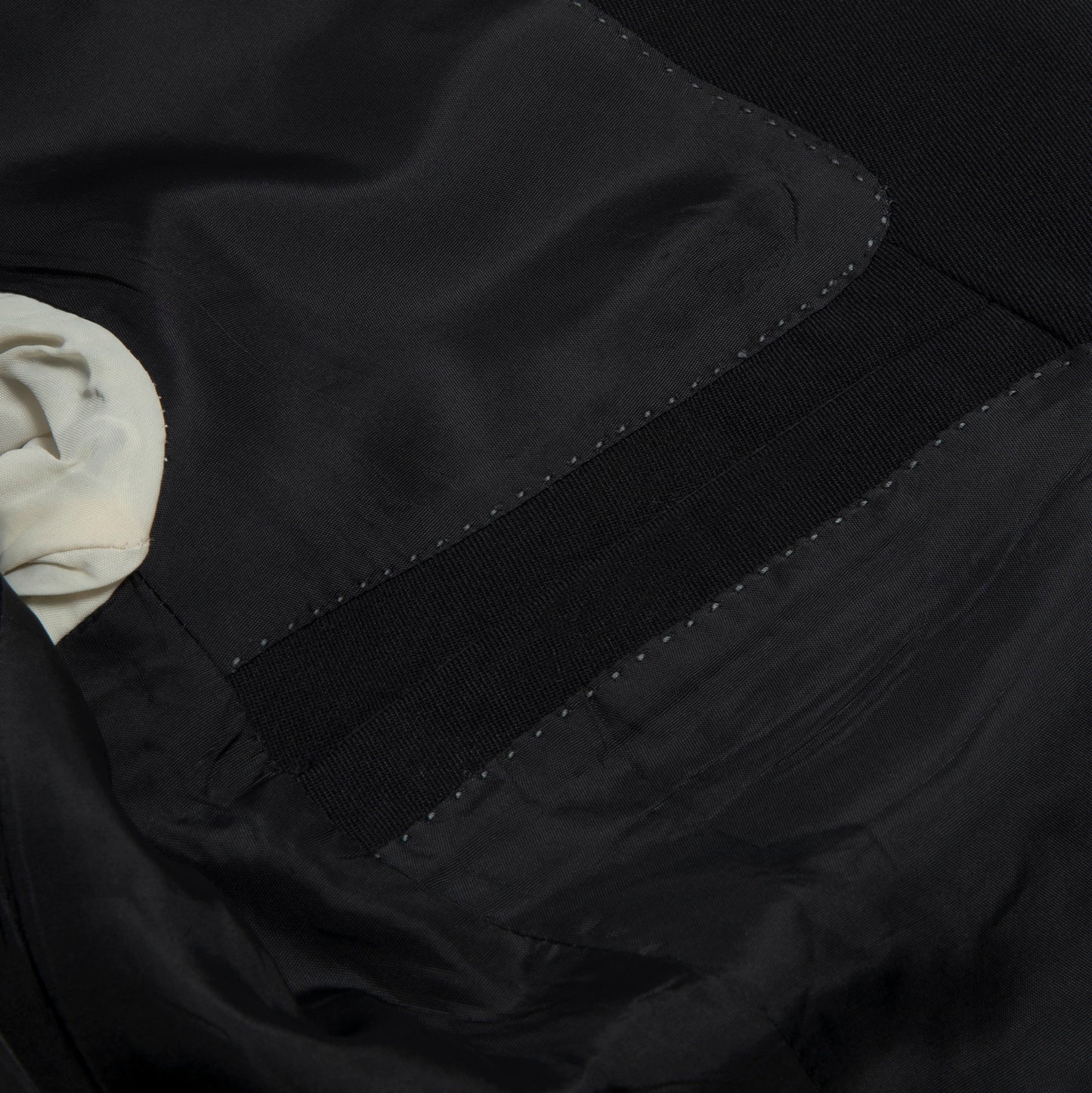 Gabardine Weave Tailored Suit Jacket