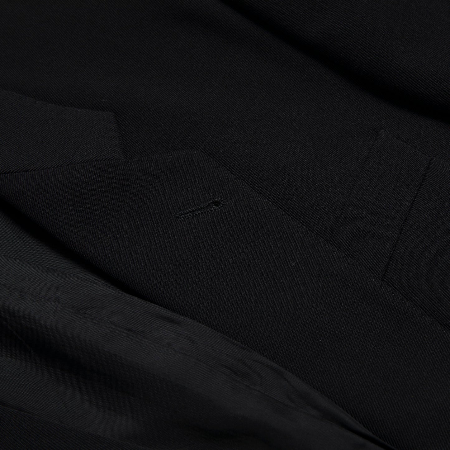 Gabardine Weave Tailored Suit Jacket