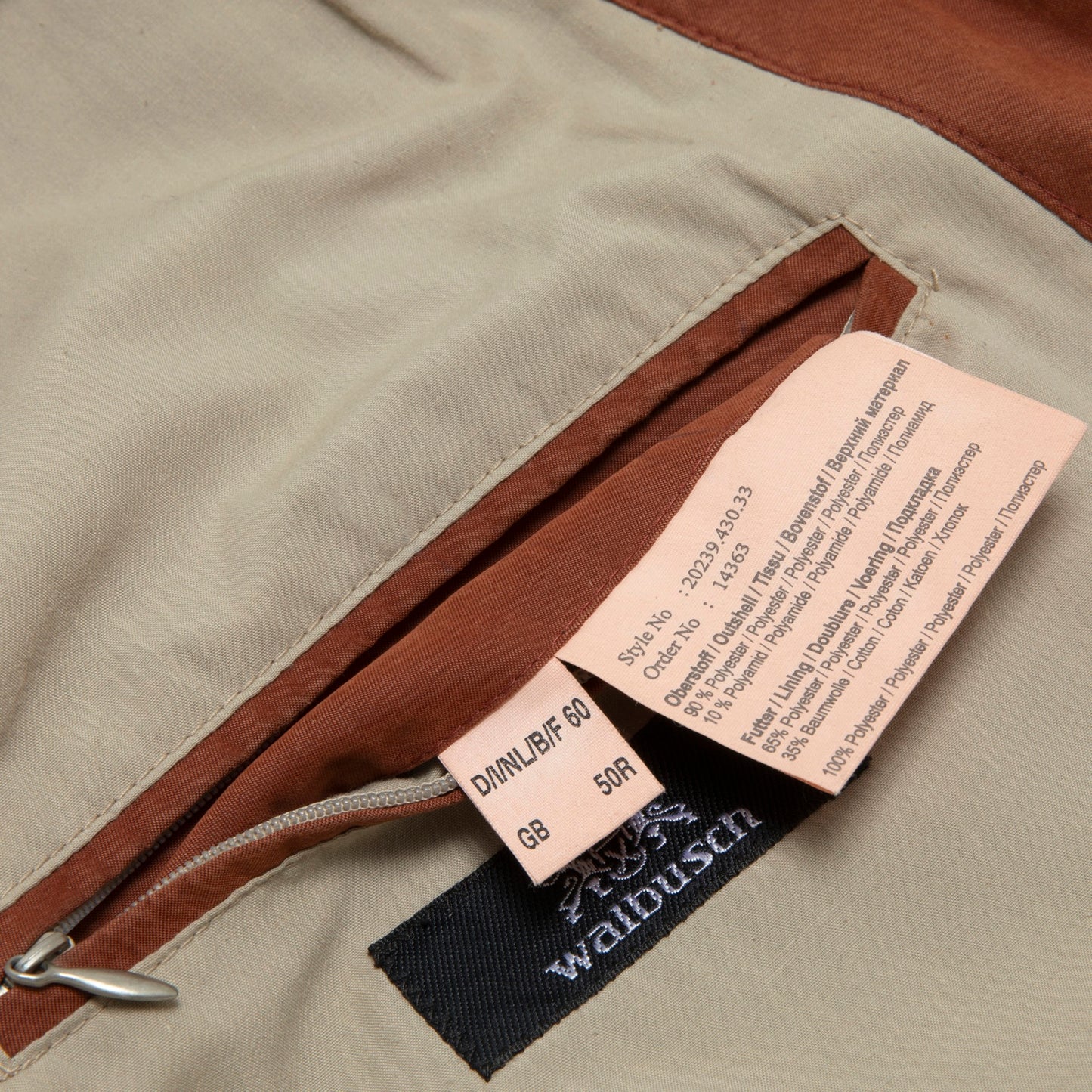 90s Vintage, Peached Twill, Paneled