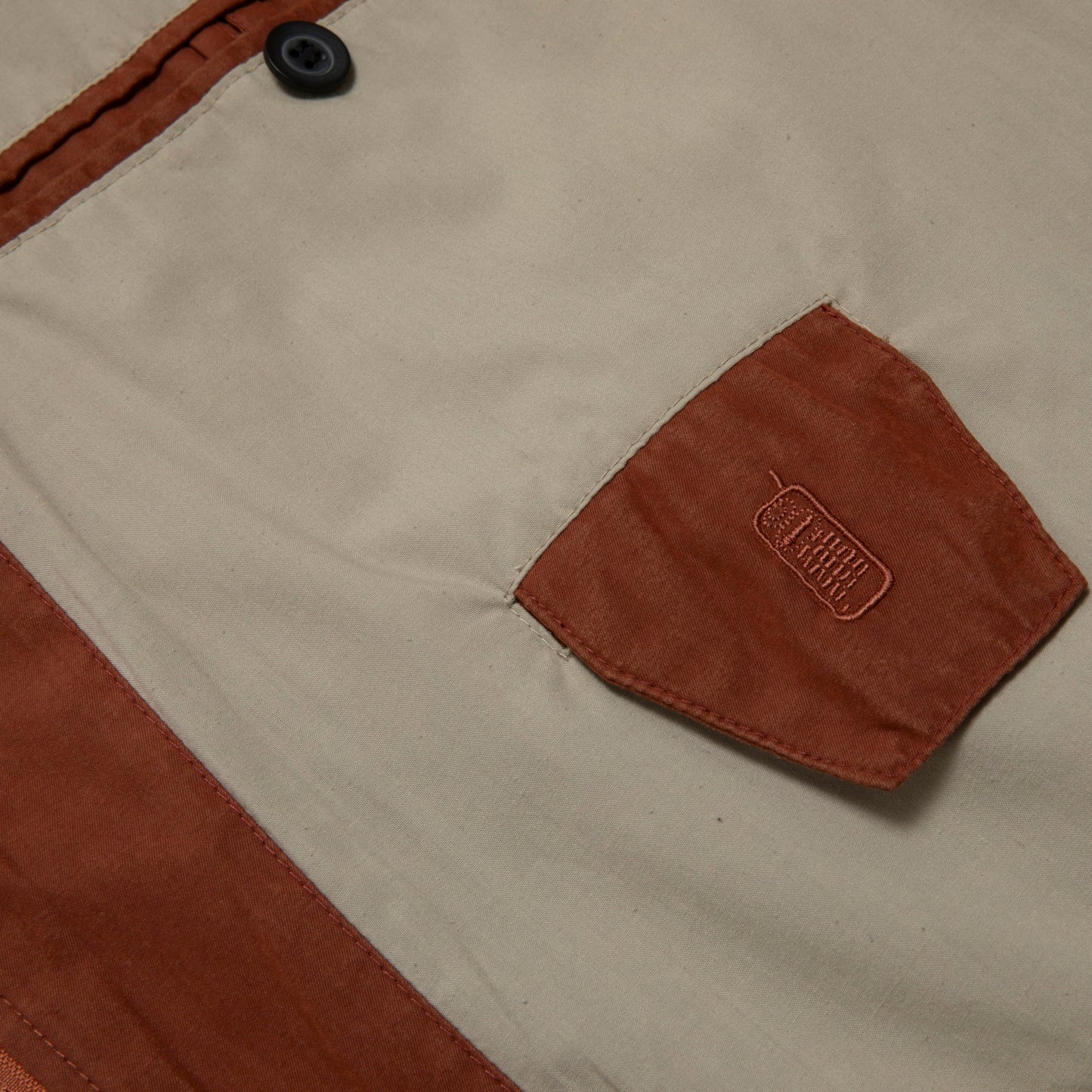 90s Vintage, Peached Twill, Paneled