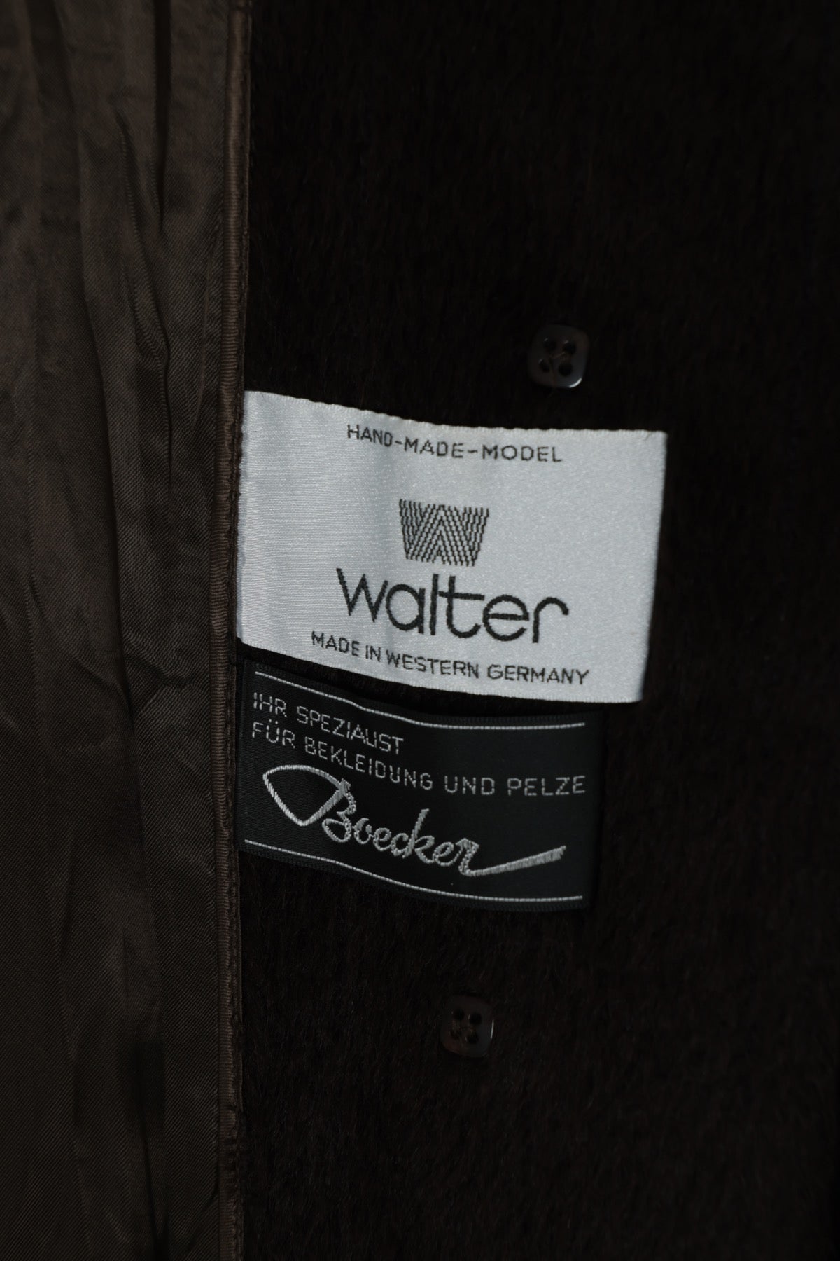 Vintage, 1970s, Boecker, Llama Fur