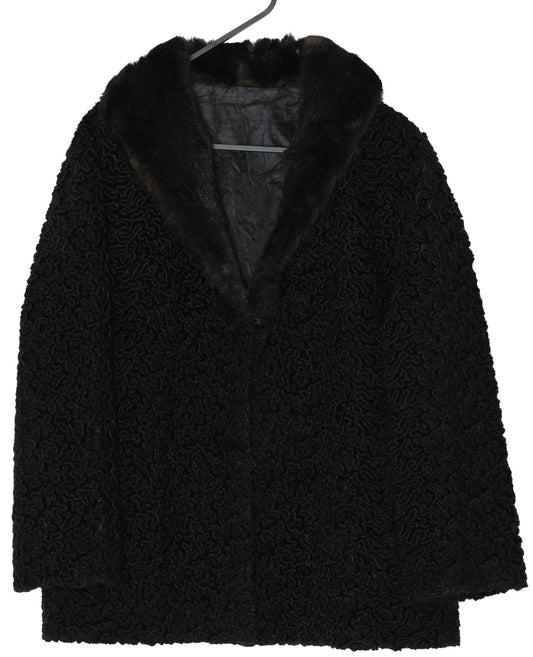 Vintage, 1960s, Karakul, Persian Lamb Fur, Mink