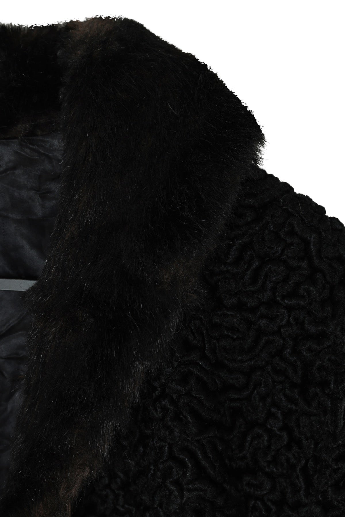 Vintage, 1960s, Karakul, Persian Lamb Fur, Mink