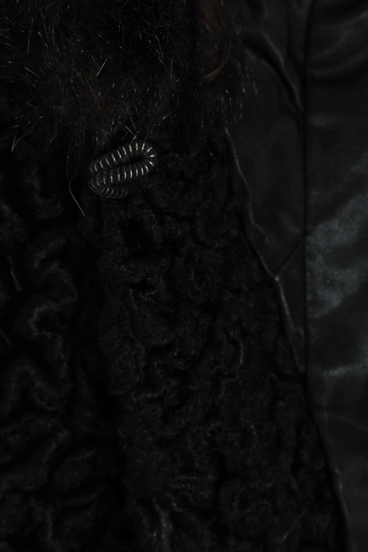 Vintage, 1960s, Karakul, Persian Lamb Fur, Mink