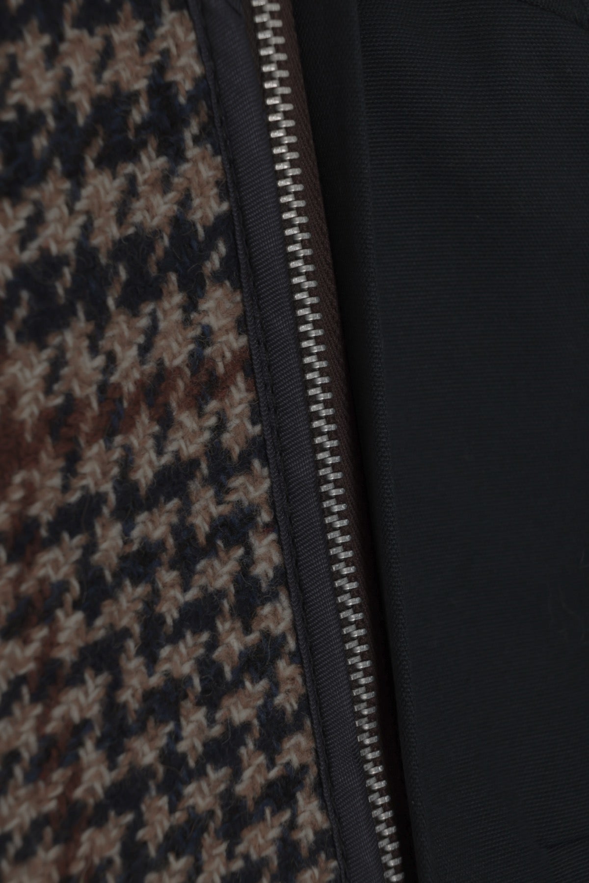Vintage, 1970s, Diolen, Tweed Lined