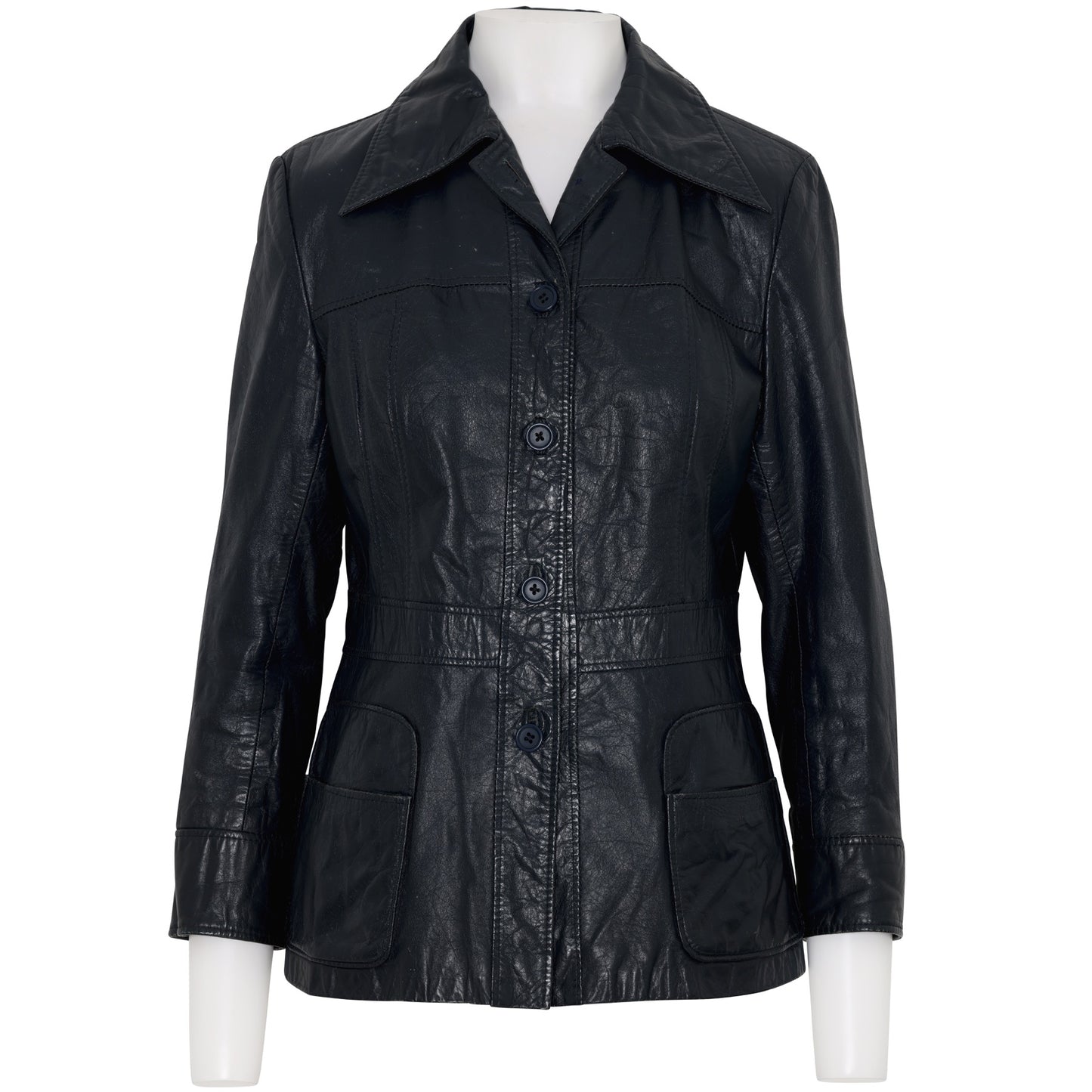 Vintage, 1970s, Echtes Leder