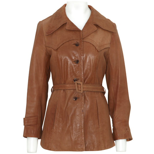 Vintage, 1970s, Lambskin