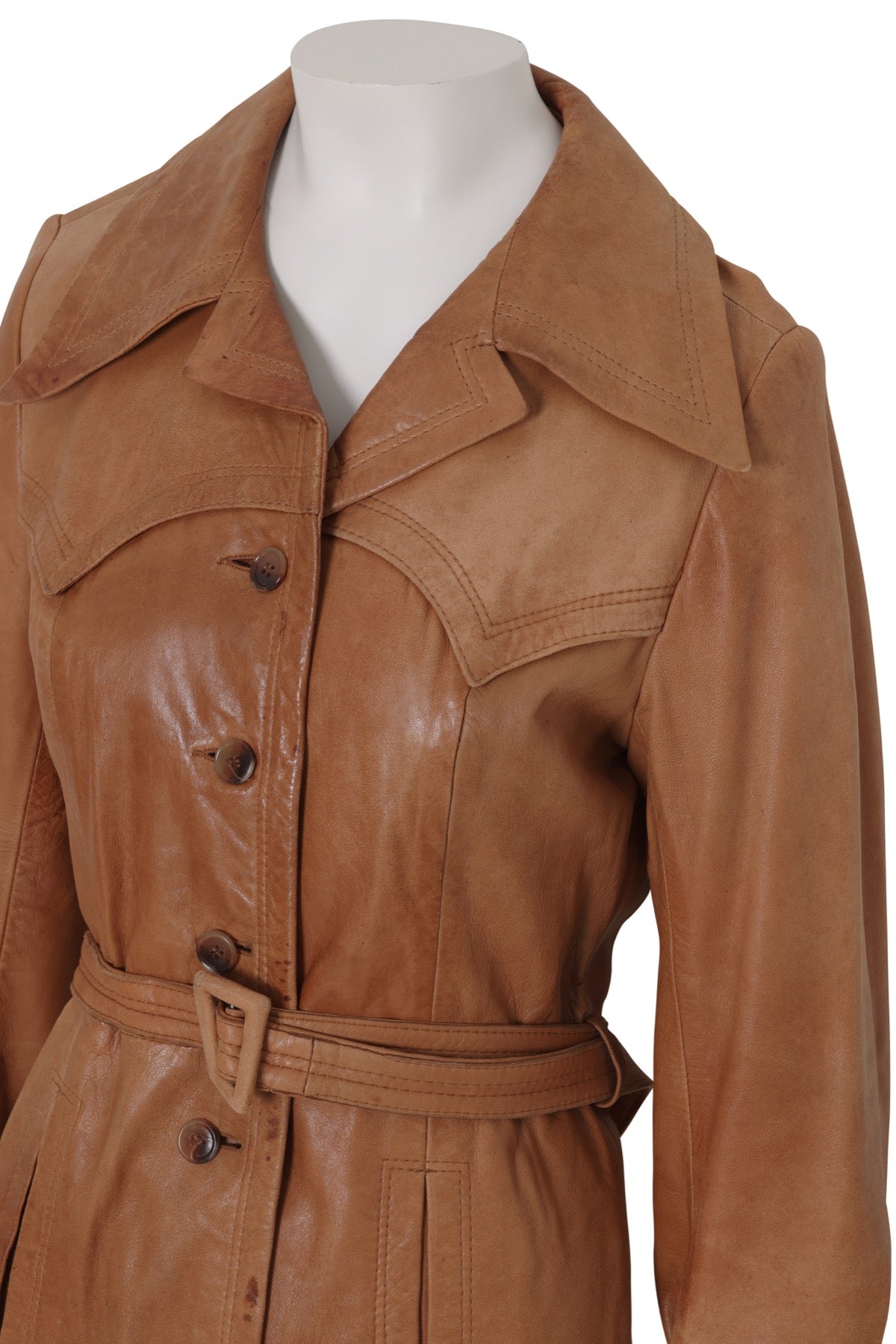 Vintage, 1970s, Lambskin