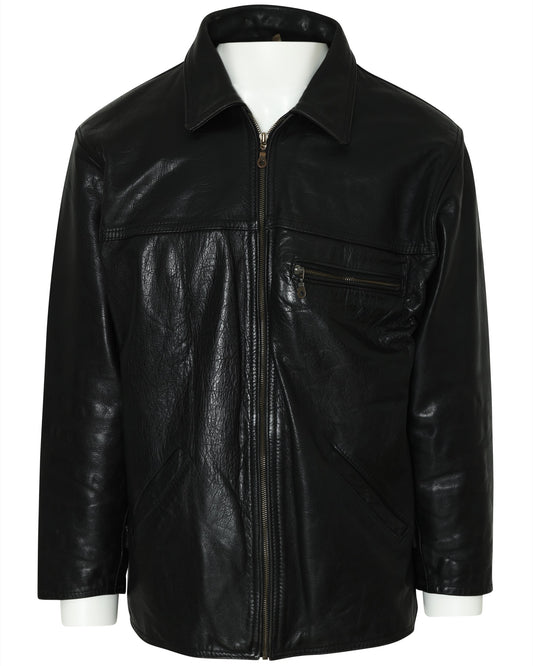 Vintage, 1990s, Echtes Leder