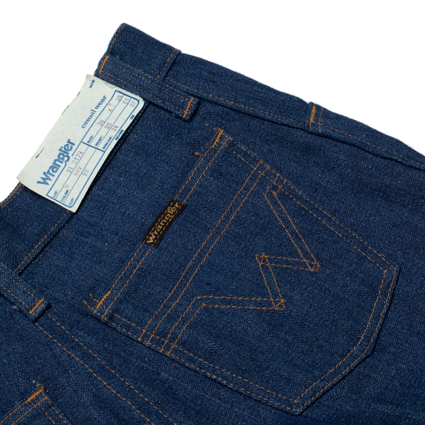 70s, Rope-Dyed, Yellow Tab, Flared, Archival