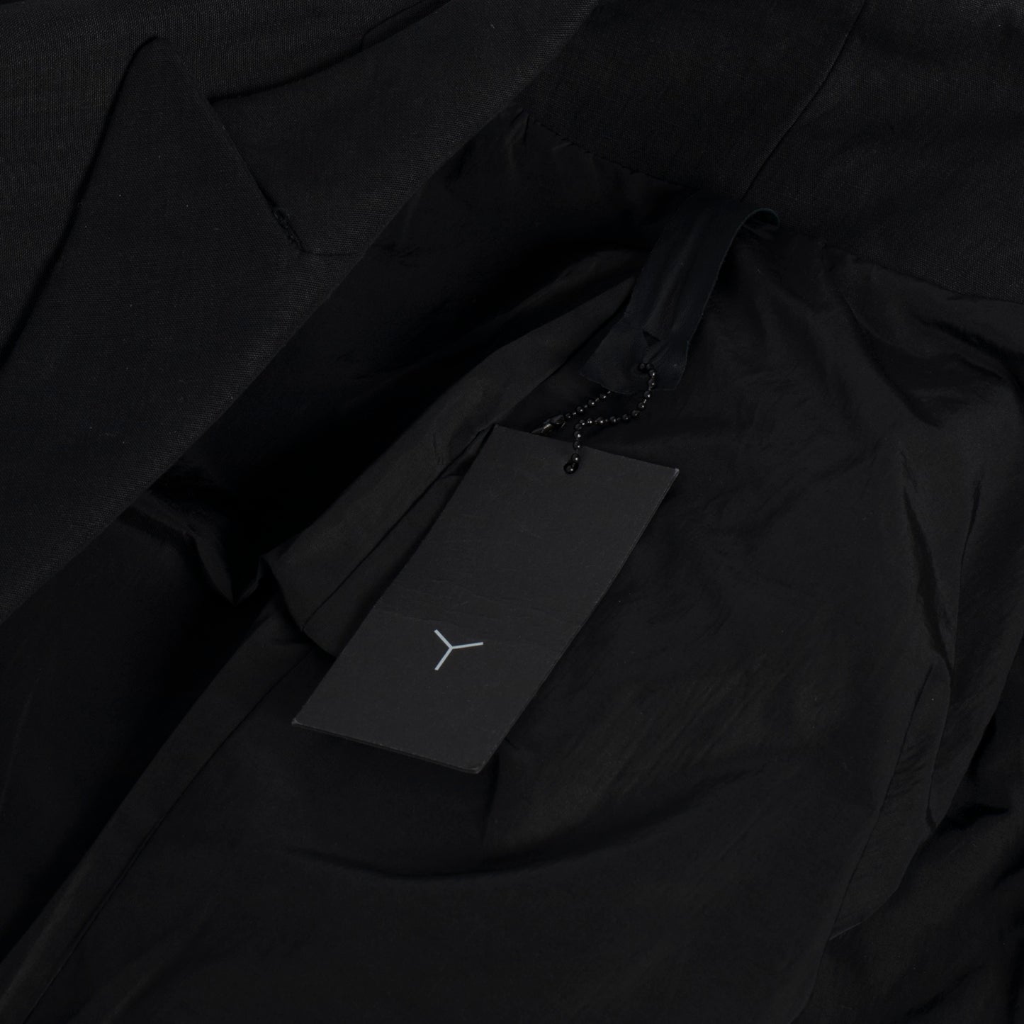 Waxed Canvas Weave Linen Coat