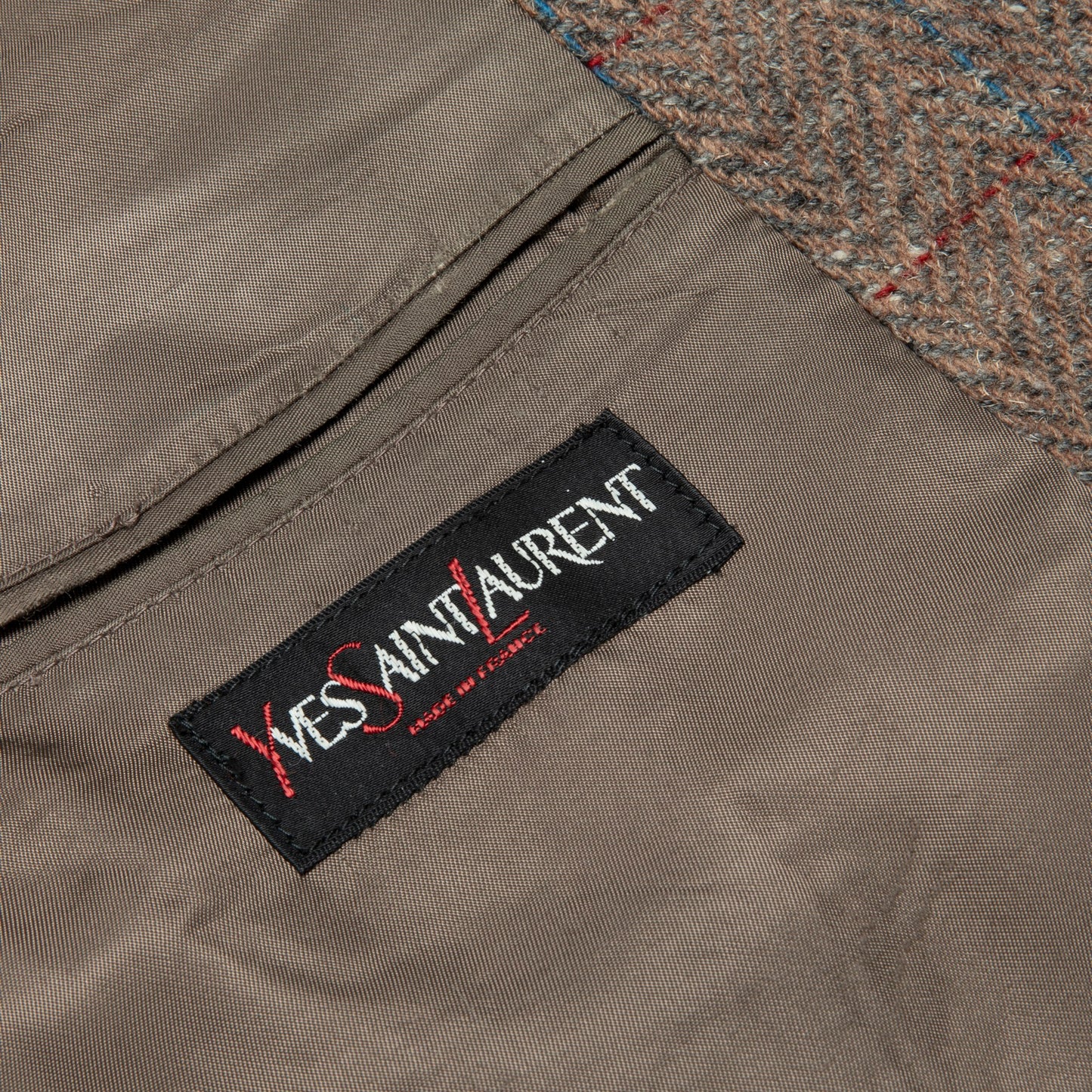 Vintage, 1960s, Herringbone Tweed, Archival