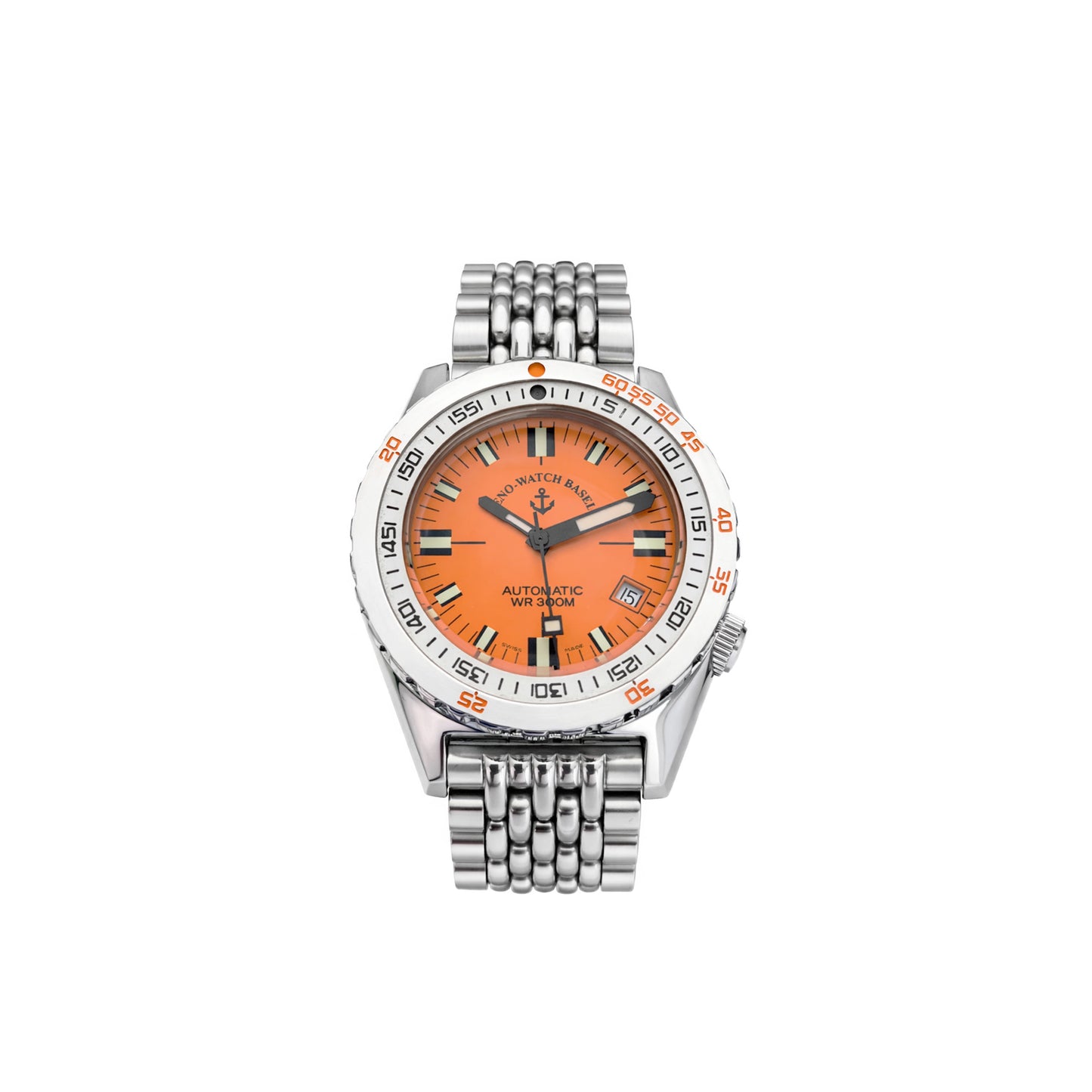 Automatic 300M Diver, Orange Dial with Doxa-Style Hands
